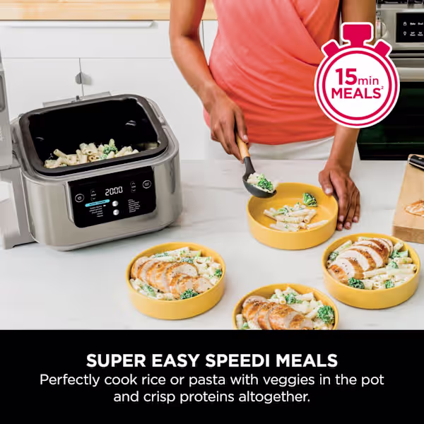 Ninja Speedi 12-in-1 Multi-Cooker, Air Fryer & Slow Cooker ON500UKSTGD