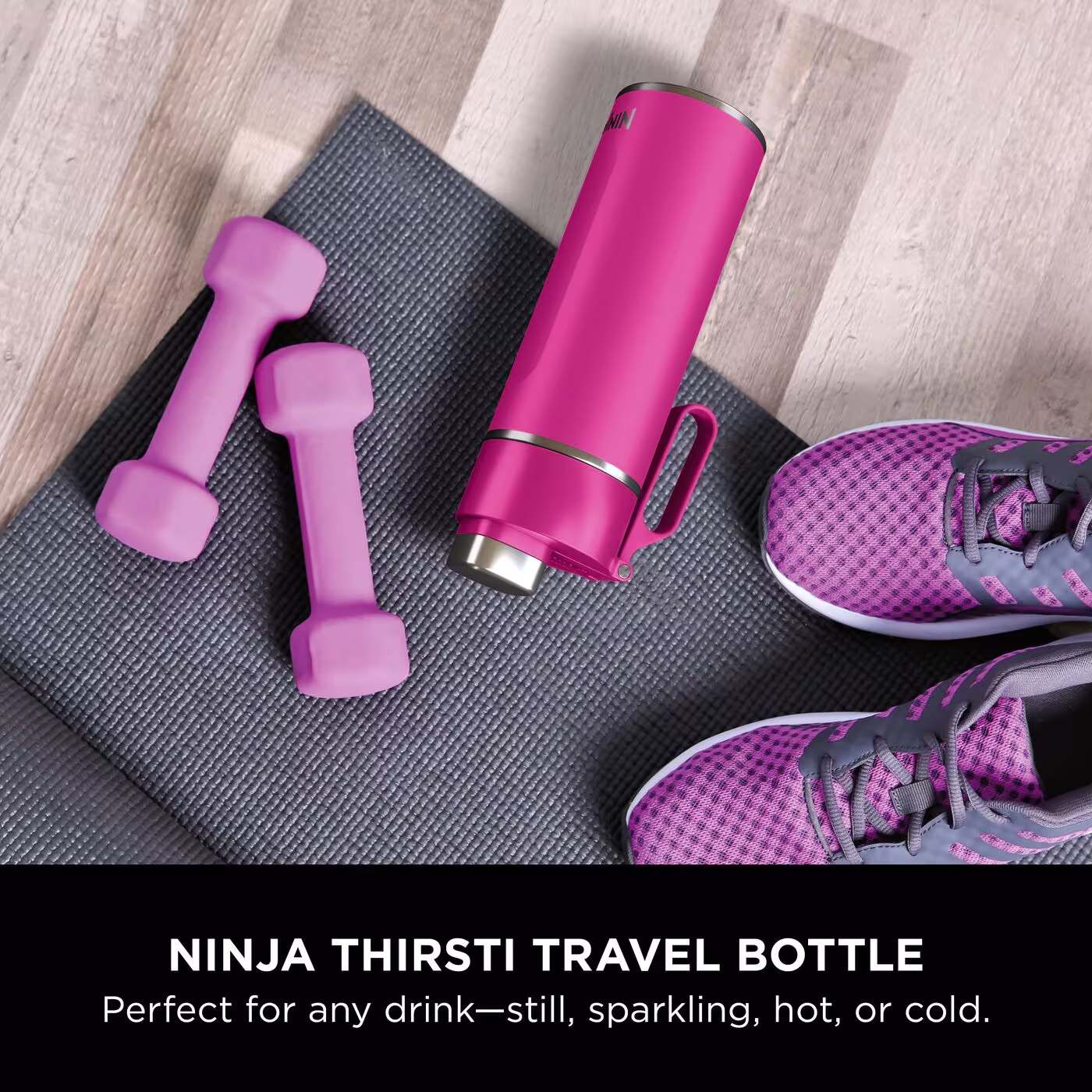 Ninja Thirsti 700 ml Travel Bottle – Hot Pink DW2401EUUKBP