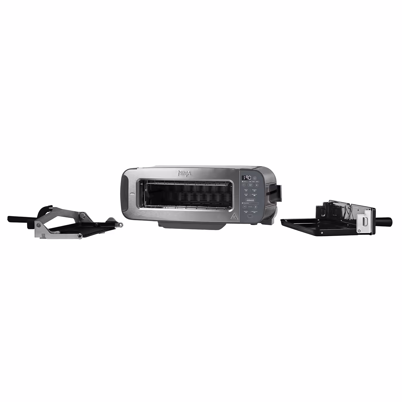 Ninja Foodi 3-in-1 Toaster, Grill & Panini Press [Stainless Steel] ST202UK