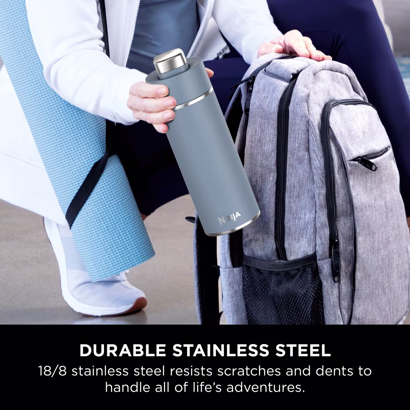 Ninja Thirsti 700 ml Travel Bottle – Blue DW2401EUUKBL