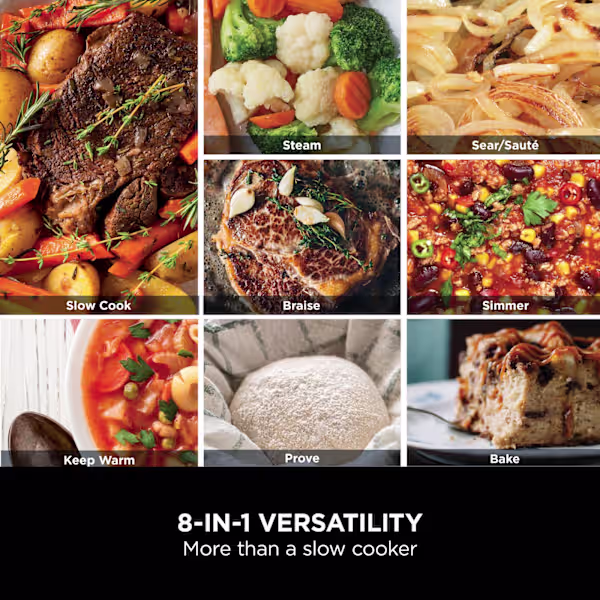 Ninja Foodi 8-in-1 PossibleCooker Slow Cooker & Multi-Cooker Cyber Space MC1001UKCYD