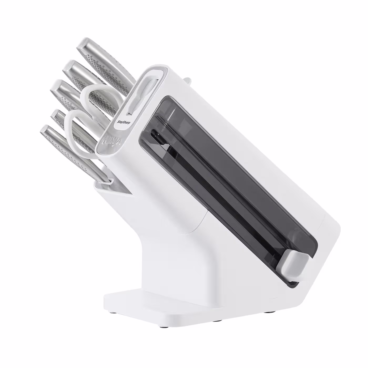 Ninja StaySharp Stainless 6-Piece Knife Set & White Block – K62006EUWH