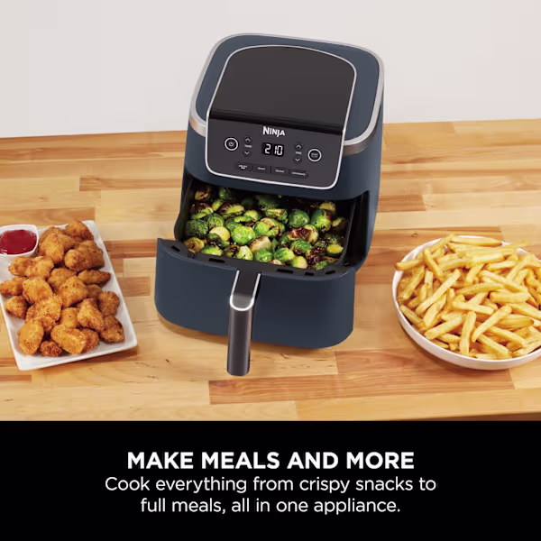 Ninja Single Drawer Air Fryer & Blast Max Blender - Student Starter Set