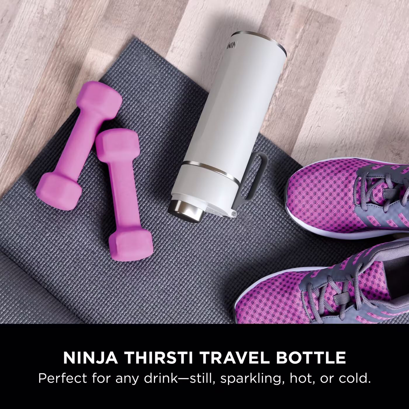 Ninja Thirsti 530 ml Travel Bottle – White DW1801EUUKWH
