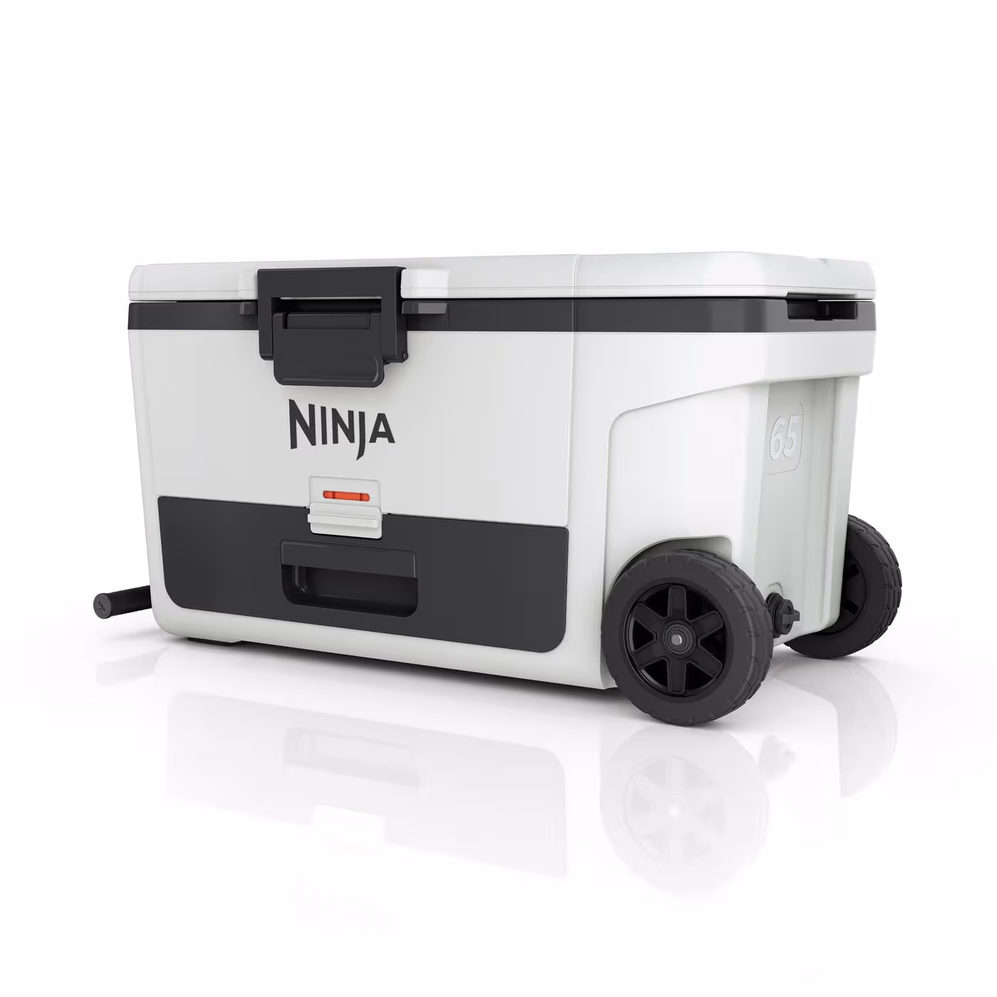 Ninja FrostVault 65QT/61L Wheeled Cooler with Dry Zone, Cloud White FB265EUUKWH