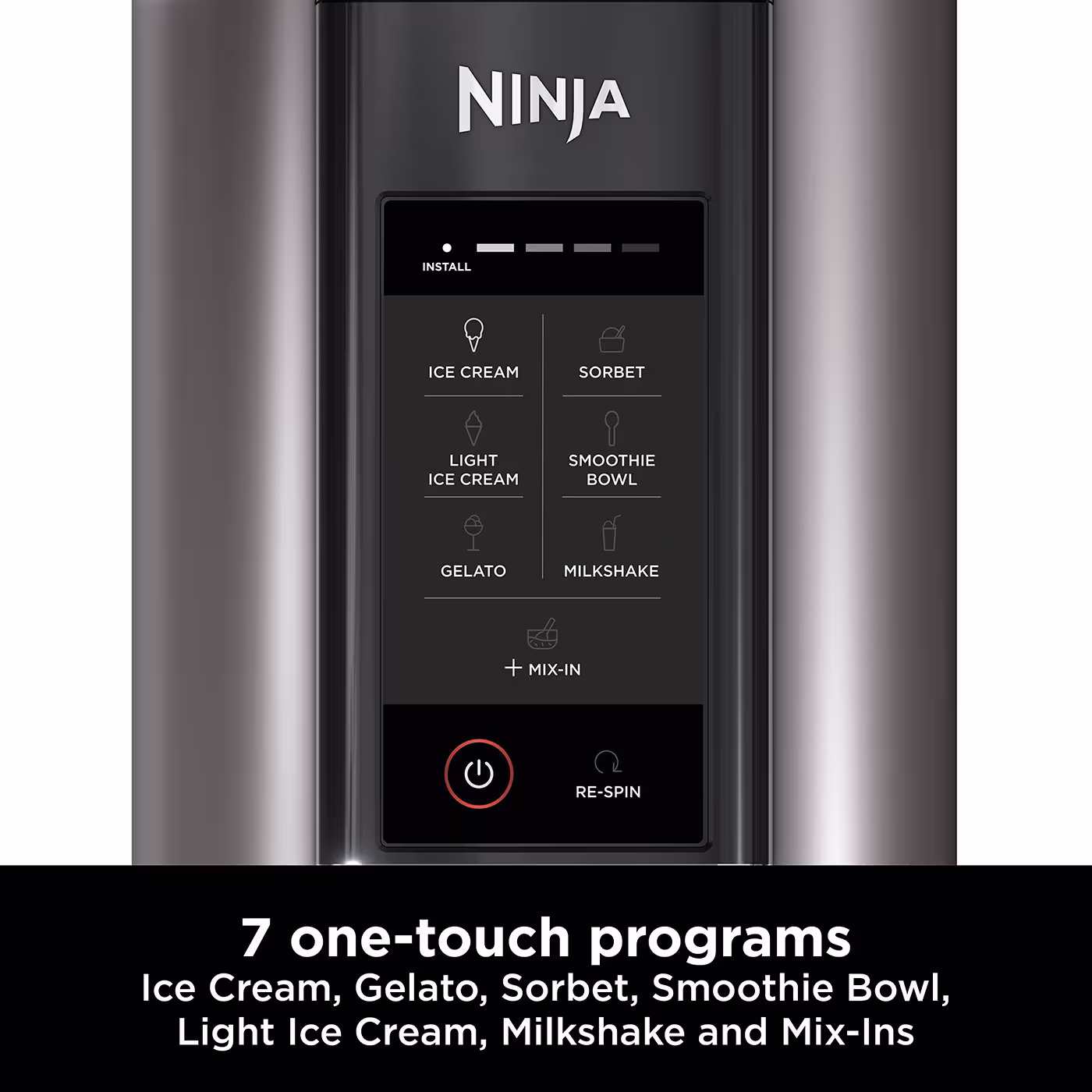 Ninja CREAMi Ice Cream & Frozen Dessert Maker - Coffee Cream NC300UKSD