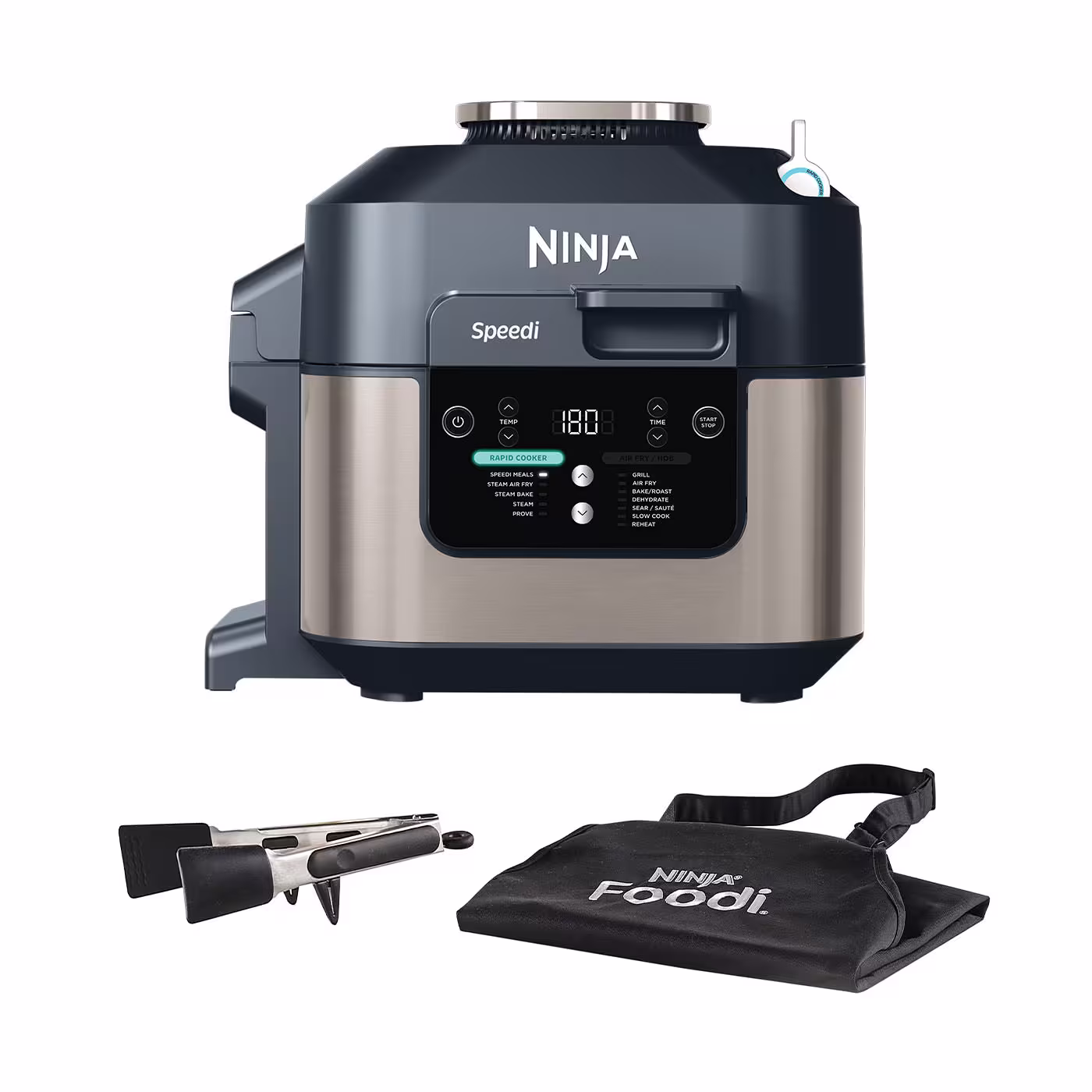 Ninja Speedi 12-in-1 Multi-Cooker, Air Fryer & Slow Cooker - Cyber Space ON500UKCYD
