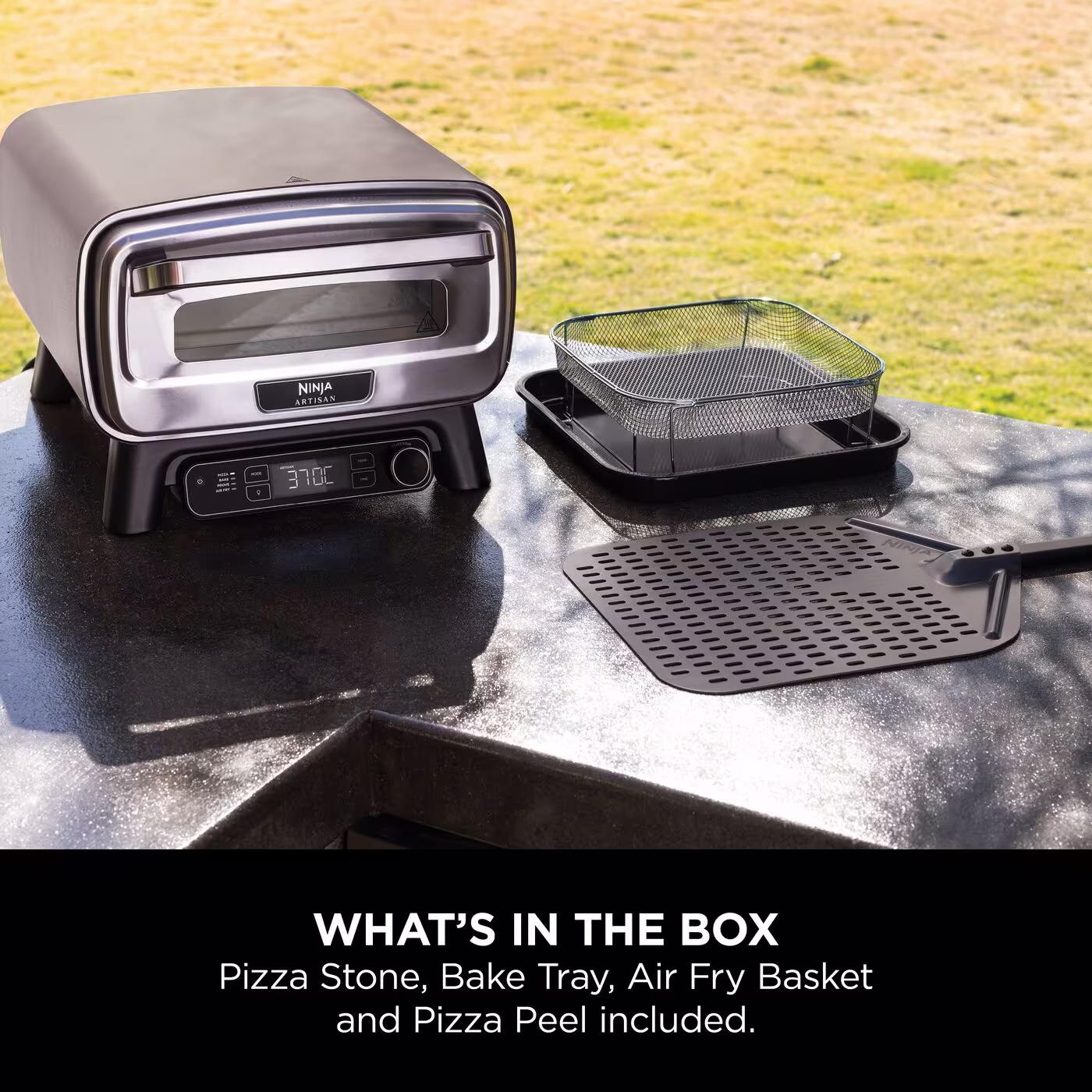 Ninja Artisan Electric Outdoor Pizza Oven & Air Fryer MO201UK