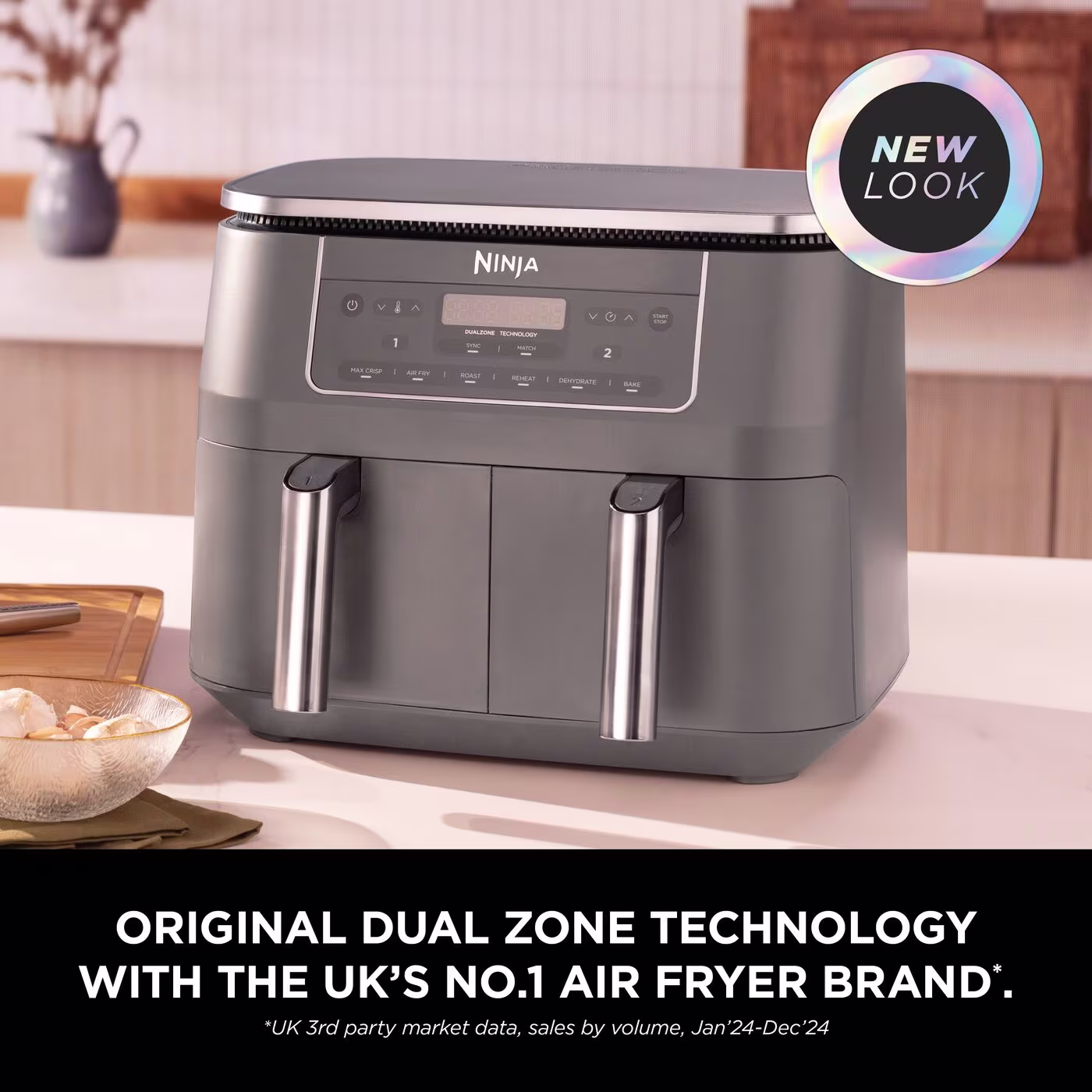 Ninja 6-in-1 Dual Zone Air Fryer 7.6L DZ300UK