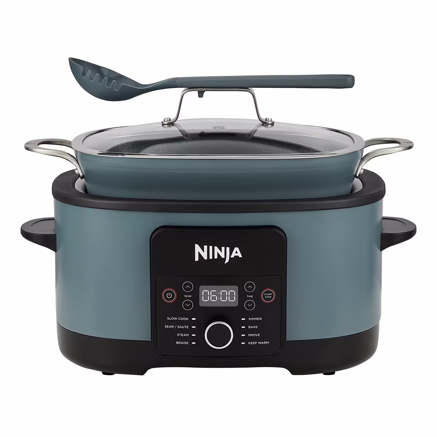 Ninja Foodi 8-in-1 PossibleCooker Slow Cooker & Multi-Cooker Sea Salt Grey [MC1001UK]