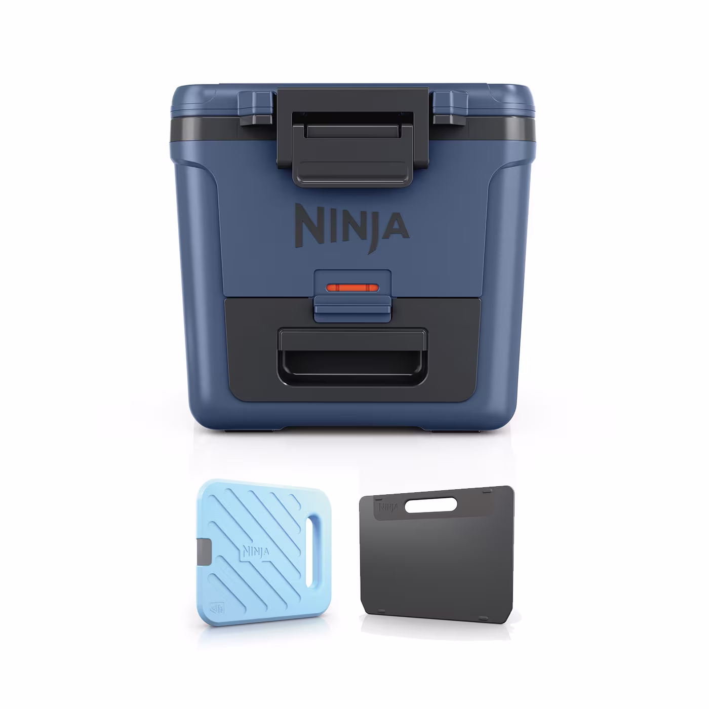 Ninja FrostVault 30QT/28L Wheeled Cooler with Dry Zone, Lakeshore Blue FB230UKBL