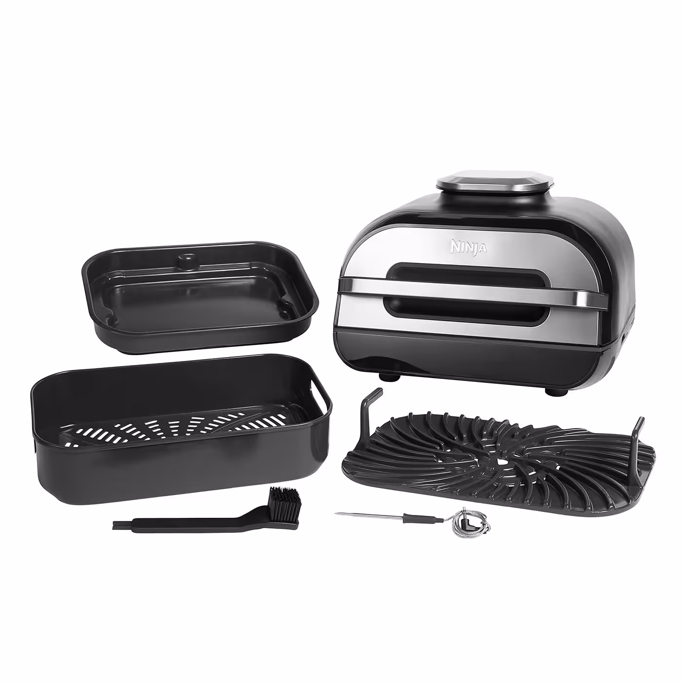 Ninja Foodi Health Grill and Steak Knives Bundle - AG551STEAK