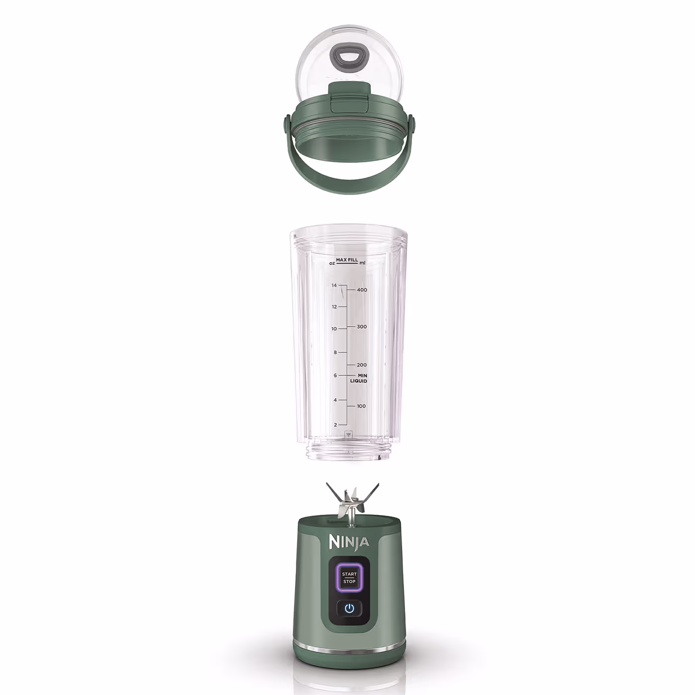 Ninja Blast Cordless Portable Blender – Forest Green [BC151UKEM]