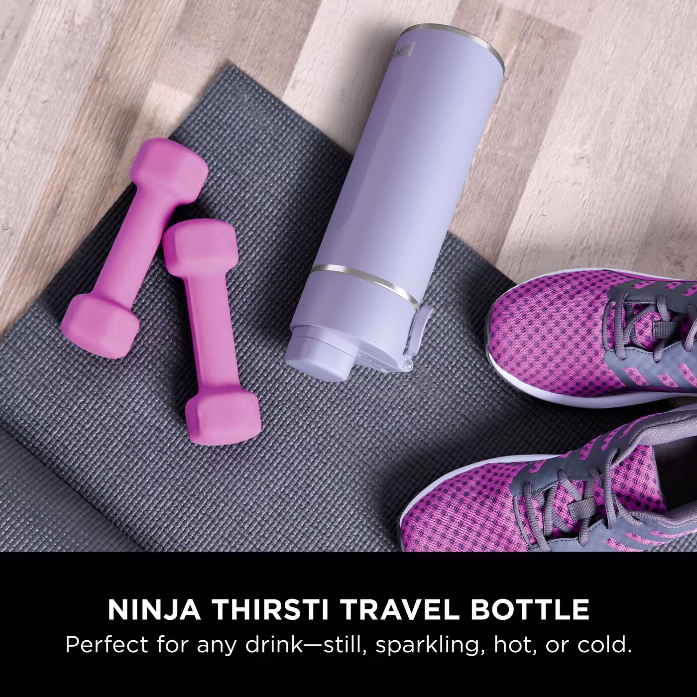 Ninja Thirsti 530 ml Travel Bottle – Lavender DW1801EUUKLV