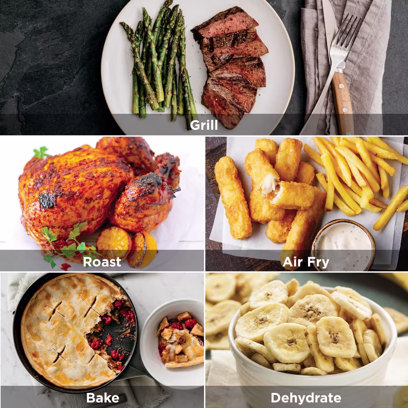 Ninja 5-in-1 Grill & Air Fryer EG351UK